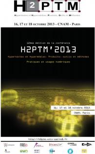 Conférence internationale H2PTM’2013